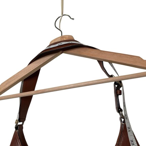 Coach Hamilton VTG Hobo Shoulder Bag British Tan Camel Leather Purse Y2K Vintage - Picture 10 of 15